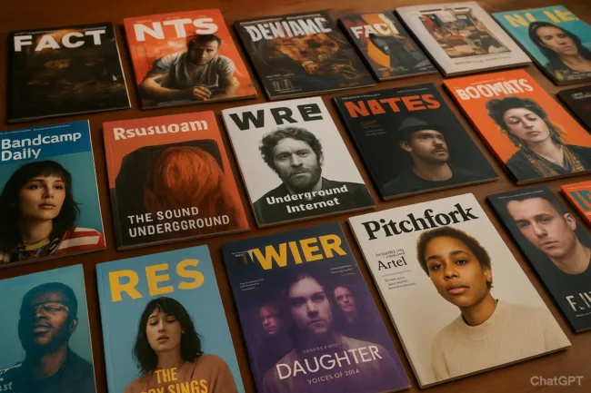 Lost in the Playlist: 41 Music Magazines to Re-educate / Refresh Your Ears