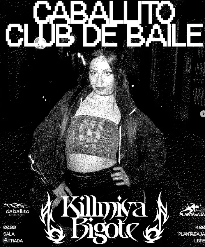 caballito club de baile poster